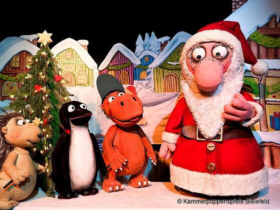 Figurentheater: Der kleine Drache Kokosnuss feiert Weihnachten von Ingo Siegner