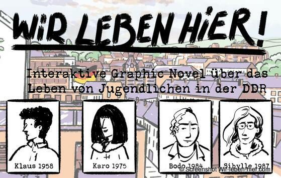 Interaktive Graphic Novel zur Jugend in der DDR