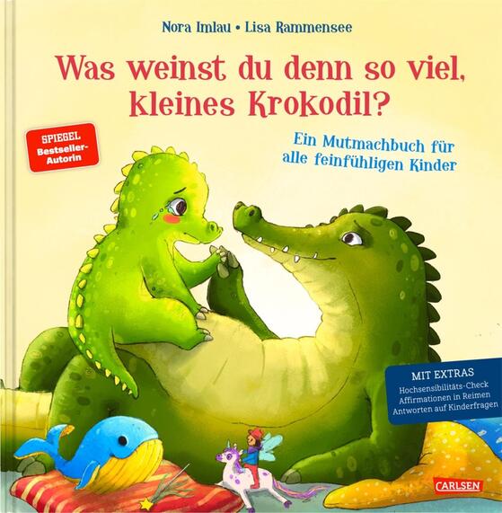 Kinderbuch: Was weinst Du denn so viel, kleines Krokodil? 