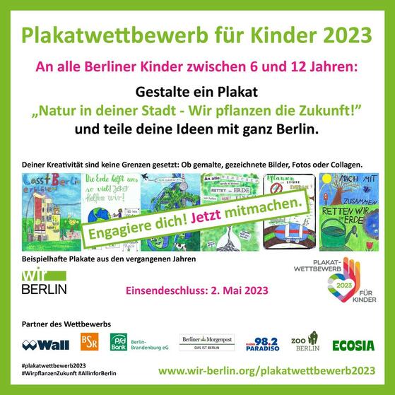 Plakatwettbewerb: Natur in deiner Stadt