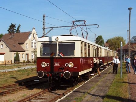 Ausstellung zur Eisenbahngeschichte, Draisinenfahrten
